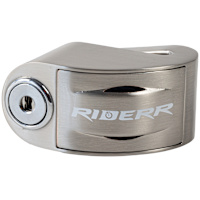Riderr RT6 Alarm Disc Lock - Silver