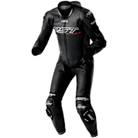 RST Race Dept V4.2 Kangaroo One Piece D3O Airbag Leather Suit - Black