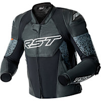 RST Pro Series Supersport-K D3O Leather Jacket - Grey / Black