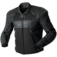 RST S1 Mesh D3O Leather Jacket - Black / Black / Black