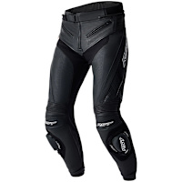 RST Tractech Evo D3O Leather Trousers - Black / White
