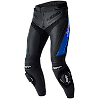 RST Tractech Evo D3O Leather Trousers - Black / Blue