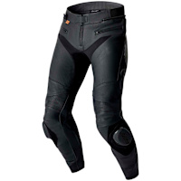 RST S1 D3O Leather Trousers - Black / Black