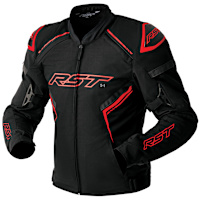 RST S1 D3O Textile Jacket - Black / Grey / Red