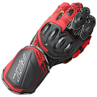 RST Pro series GP D3O Gloves - Black / Fluo Red