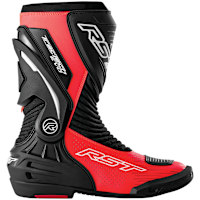 RST Tractech Evo D3O Boots - Black / Fluo Red