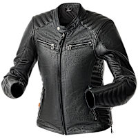 RST Ladies Roadster Air D3O Leather Jacket - Black