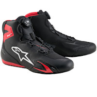 Alpinestars Celer Riding Boots - Black / Bright Red