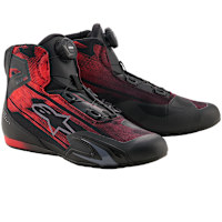 Alpinestars Celer Vented Riding Boots - Black / Bright Red