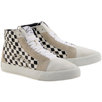 Alpinestars Ride-63 Canvas Riding Boots - White / Black / Chess