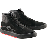 Alpinestars Ride-63 Leather Riding Boots - Black / Bright Red