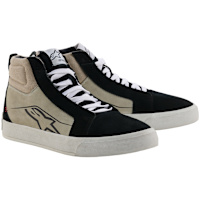 Alpinestars Ride-63 Leather Riding Boots - Black / Cool Grey / White