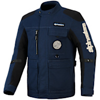 Alpinestars Dice Textile Jacket - Dark Blue / Black