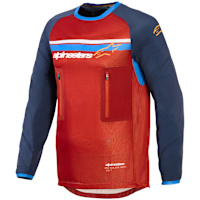Alpinestars Maxdura Dual Jersey - Rust Brown / Mood Indigo