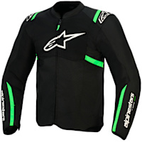 Alpinestars T-SPS Air V2 Textile Jacket - Black / Fluo Green