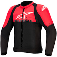 Alpinestars SMX Air Textile Jacket - Black / Bright Red / White