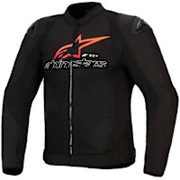 Alpinestars SMX Air Textile Jacket - Black / Bright Red / White