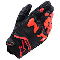 Alpinestars SP-R Tech Gloves - Black / Fluo Red