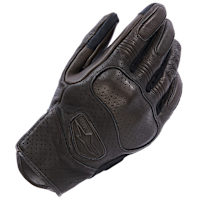 Alpinestars Mustang V3 Leather Gloves - Dark Brown / Black