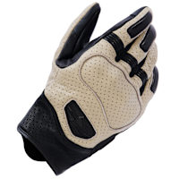 Alpinestars Mustang V3 Leather Gloves - Aluminum / Black
