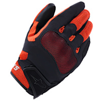 Alpinestars Mongress Airflow Gloves - Black / Red / Tangerine