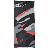 Alpinestars Buff Mongress Neck Tube - Black / Camo / Fluo Red