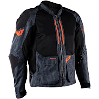 Leatt ADV 4.5 FlowTour Short Jacket - Iron Grey