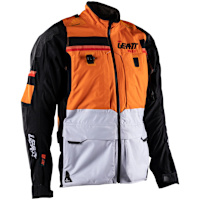 Leatt ADV 7.5 Rally HydraDri Jacket - Orange / Grey