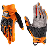 Leatt ADV 5.5 Rally Textile Gloves - Orange