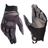 Leatt Ladies ADV 5.5 X-Flow Short Gloves - Stealth Black / Grey