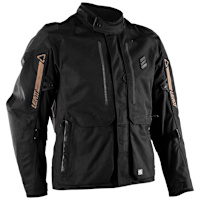 Leatt ADV 5.5 DriTour Short Jacket - Stealth Black / Grey