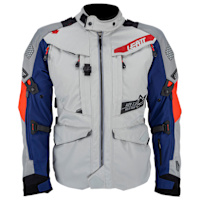 Leatt ADV 7.5 Multitour Textile Jacket - Royal Blue / Red