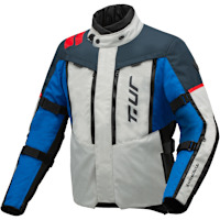 T.ur Iceland Hydroscud Textile Jacket - Ice / Blue