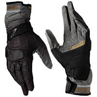 Leatt ADV 5.5 X-Flow Textile Gloves - Stealth Black / Grey