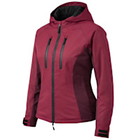 Spada Ladies Lula WP Textile Jacket - Port Red