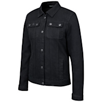 Spada Ladies Tura Trucker Textile Jacket - Solid Black