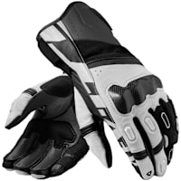 Rev'it RSR 5 Leather Gloves - Black / White