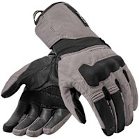 Rev'it Convergent H2O Textile Gloves - Grey / Black