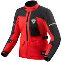 Rev'it Ladies Convergent H2O Textile Jacket - Red / Black
