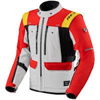 Rev'it Offtrack 3 H2O Textile Jacket - Red / White