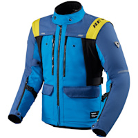 Rev'it Offtrack 3 H2O Textile Jacket - Blue / Blue