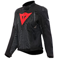 Dainese Ladies Super Sprint D-Dry&reg; Jacket - Black / Lava Red