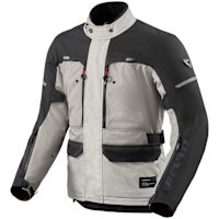 Rev'it Outback 5 H2O Textile Jacket - Silver / Black