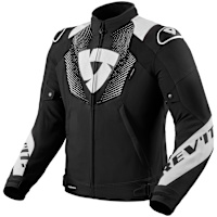 Rev'it Hyperspeed 3 H2O Textile Jacket - Black / White