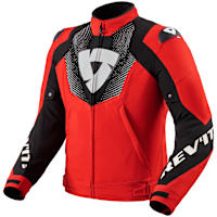 Rev'it Hyperspeed 3 H2O Textile Jacket - Red / Black