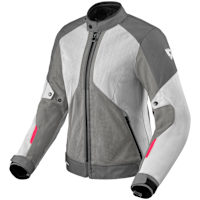 Rev'it Ladies Torque 3 H2O Textile Jacket - Grey / Pink