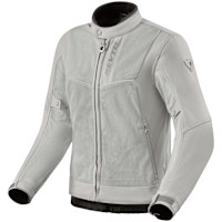 Rev'it Ladies Highcrest H2O Textile Jacket - Silver
