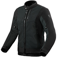 Rev'it Ladies Highcrest H2O Textile Jacket - Black