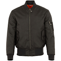 Spada Air Force MA1 CE Textile Jacket - Black