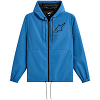 Alpinestars Speeder Chromium Windbreaker Jacket - Blue / Black